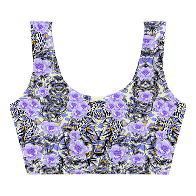 Hide Tiger Crop Top Front