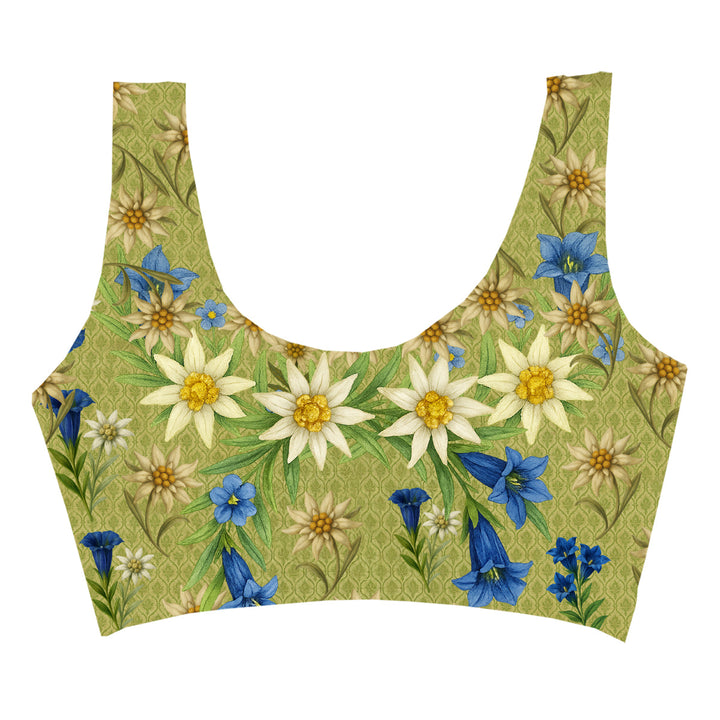 Hirschly Crop Top Woman Underwear Beachwear Loungewear
