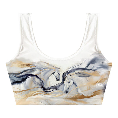 Horse Whisper Crop Top Front