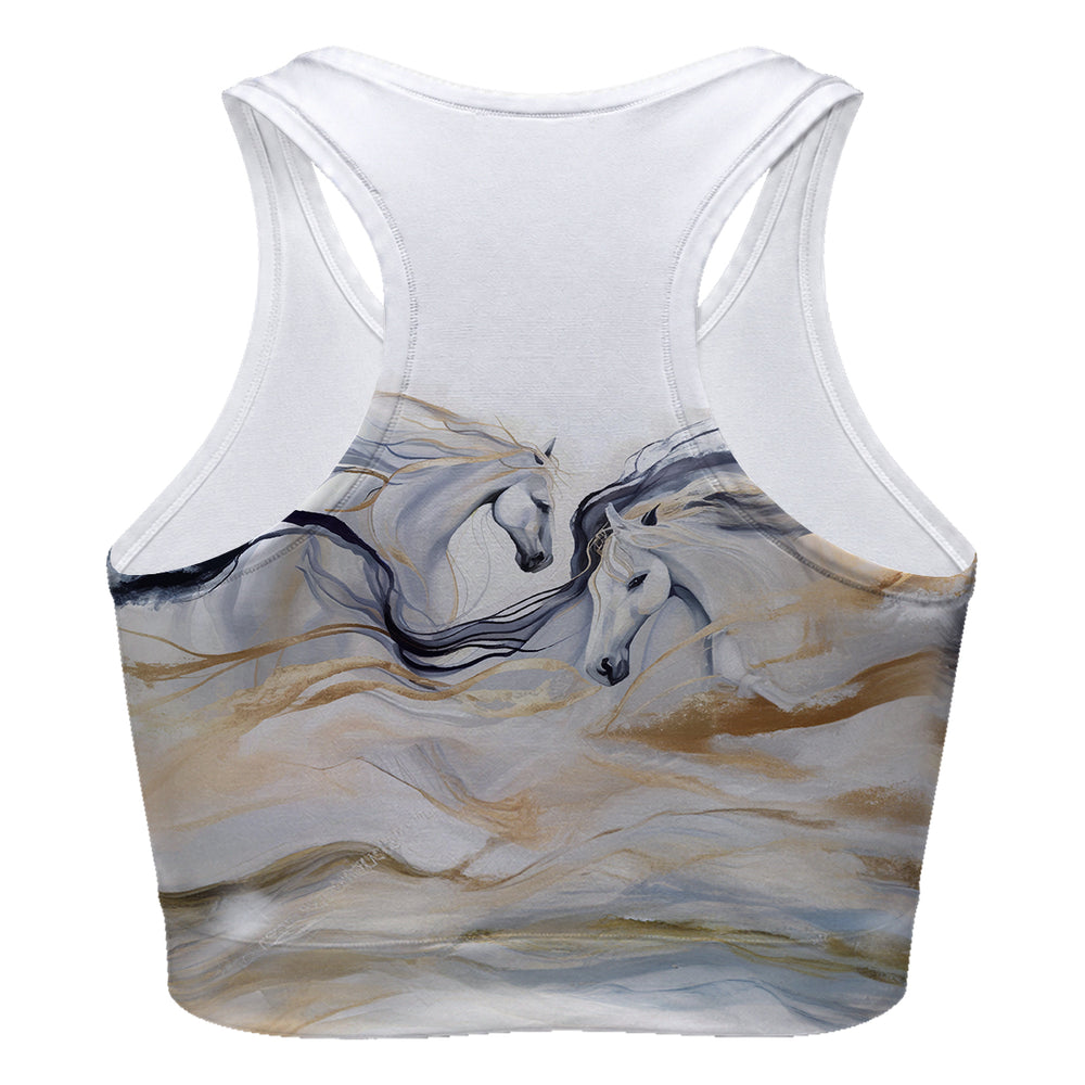 Horse Whisper Sport Bra Woman Underwear Beachwear Loungewear