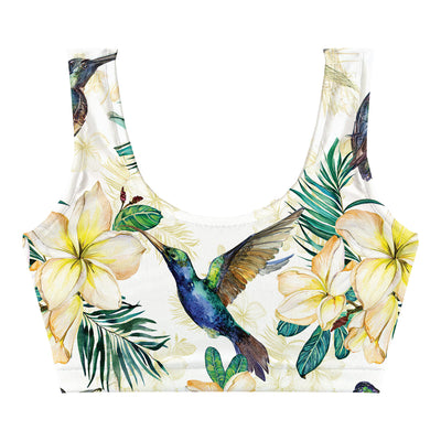 Hummingbird Crop Top Front