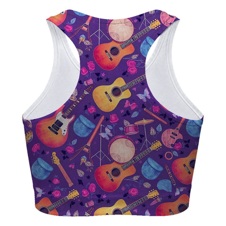 Instruments Sport Bra Woman Underwear Beachwear Loungewear