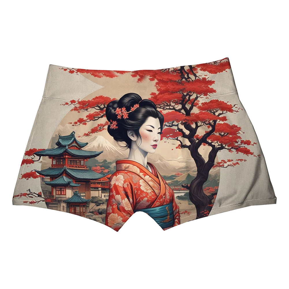 Japanese Beauty Boxer Back