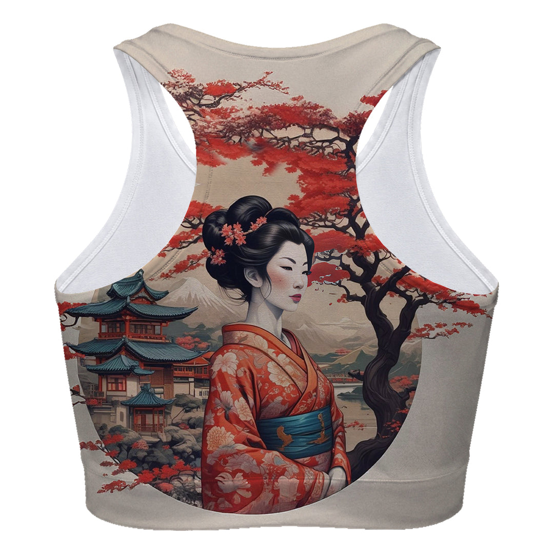 Japanese Beauty Sport Bra Woman Underwear Beachwear Loungewear