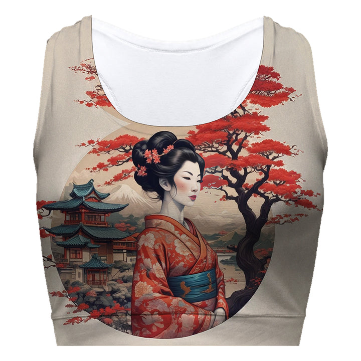 Japanese Beauty Sport Bra Woman Underwear Beachwear Loungewear