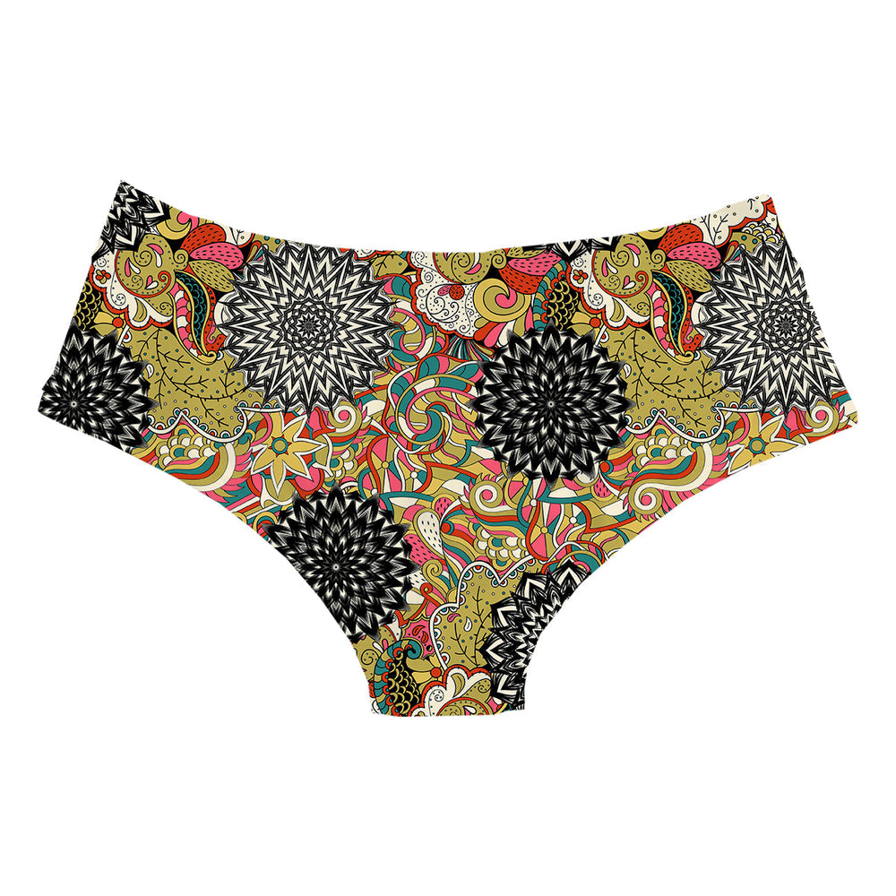 Kaleidoscope Hipster Woman Underwear Beachwear Loungewear