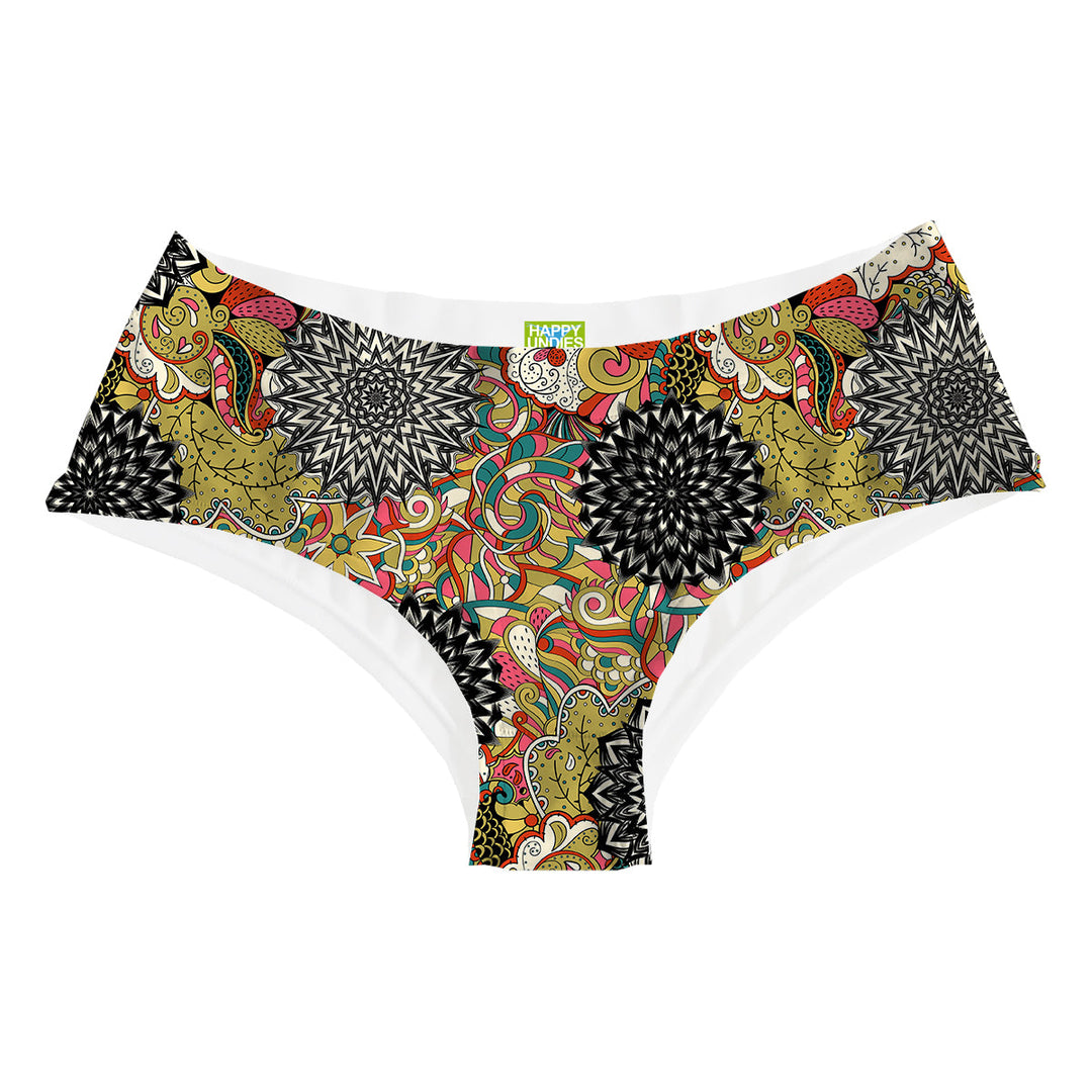 Kaleidoscope Hipster Woman Underwear Beachwear Loungewear