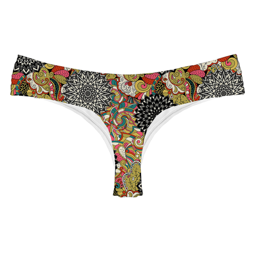Kaleidoscope String Woman Underwear Beachwear Loungewear
