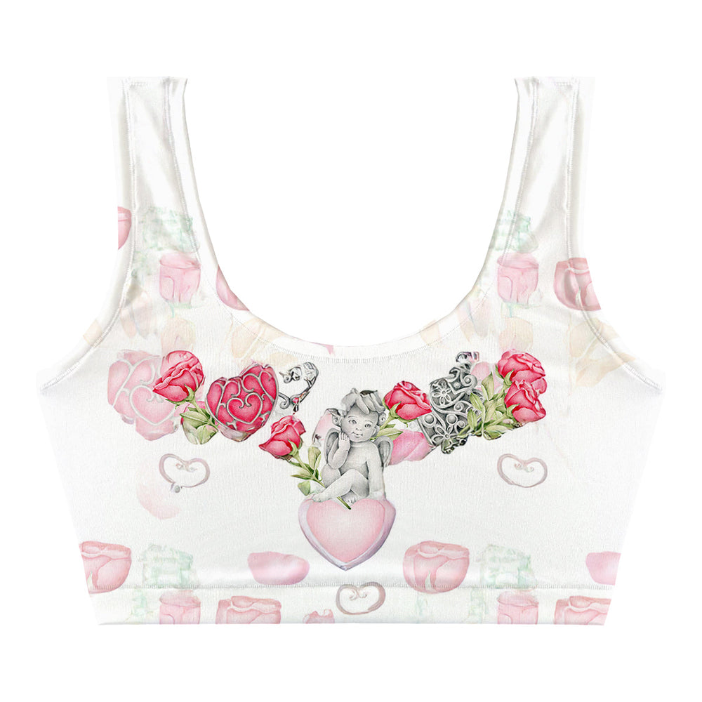 Key To My Heart Crop Top Back