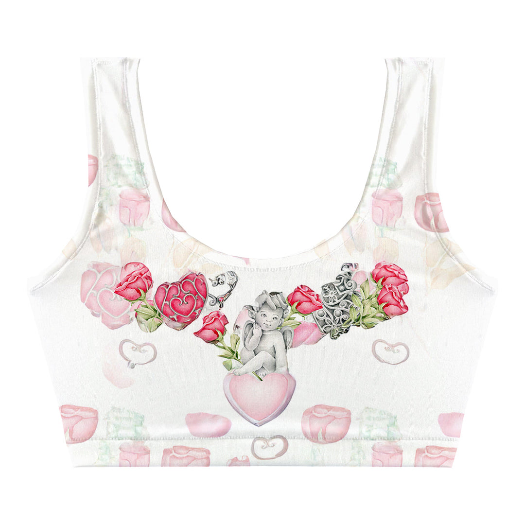 Key To My Heart Crop Top Back