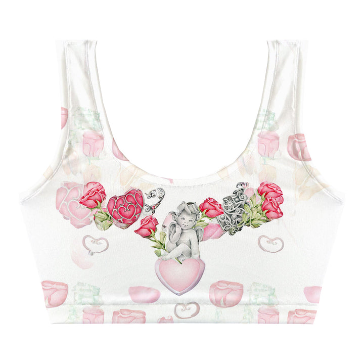 Key To My Heart Crop Top Back