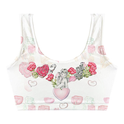 Key To My Heart Crop Top Front