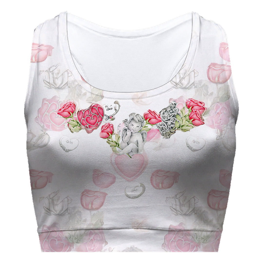 Key To My Heart Sport Bra Woman Underwear Beachwear Loungewear