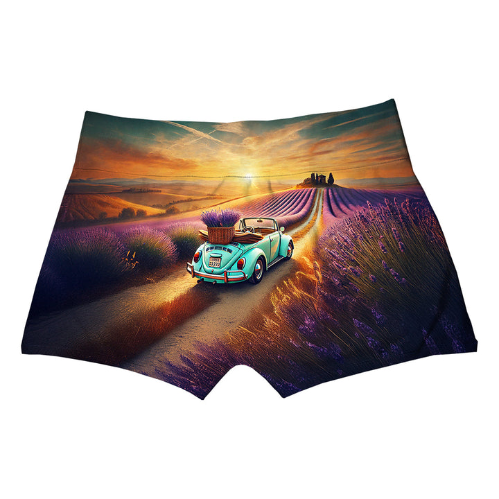 Lavender Beetle Boxer Back