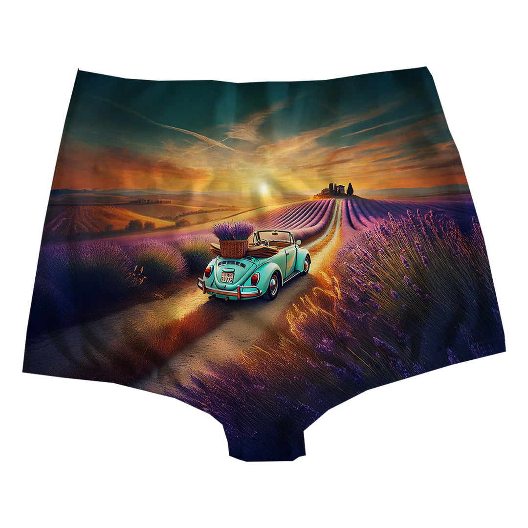 Lavender Beetle Highwaist Back