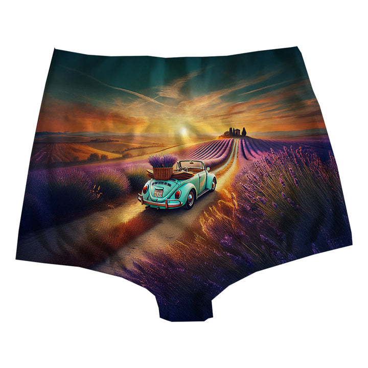 Lavender Beetle Highwaist Back