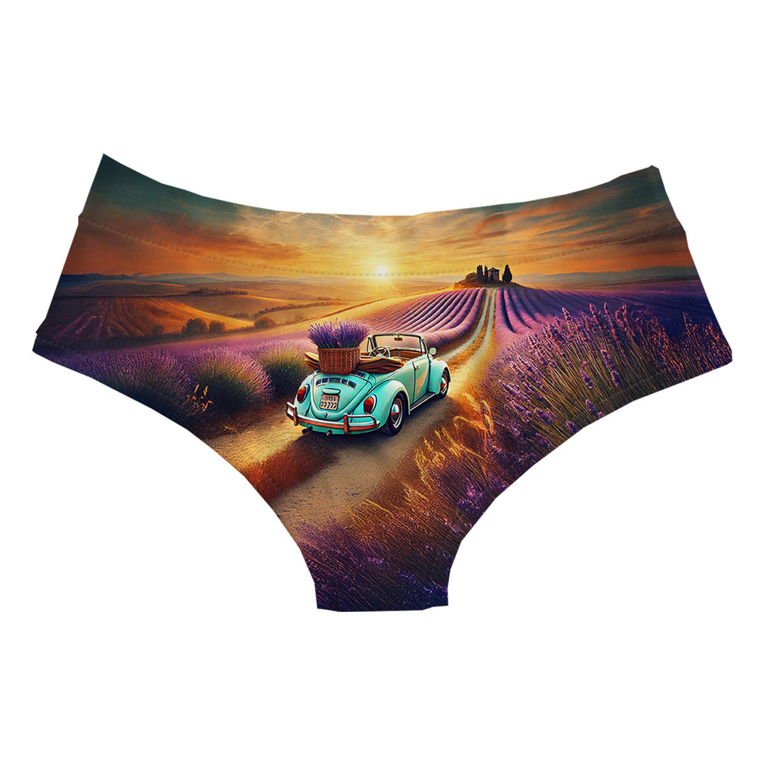 Lavender Beetle Hipster Back