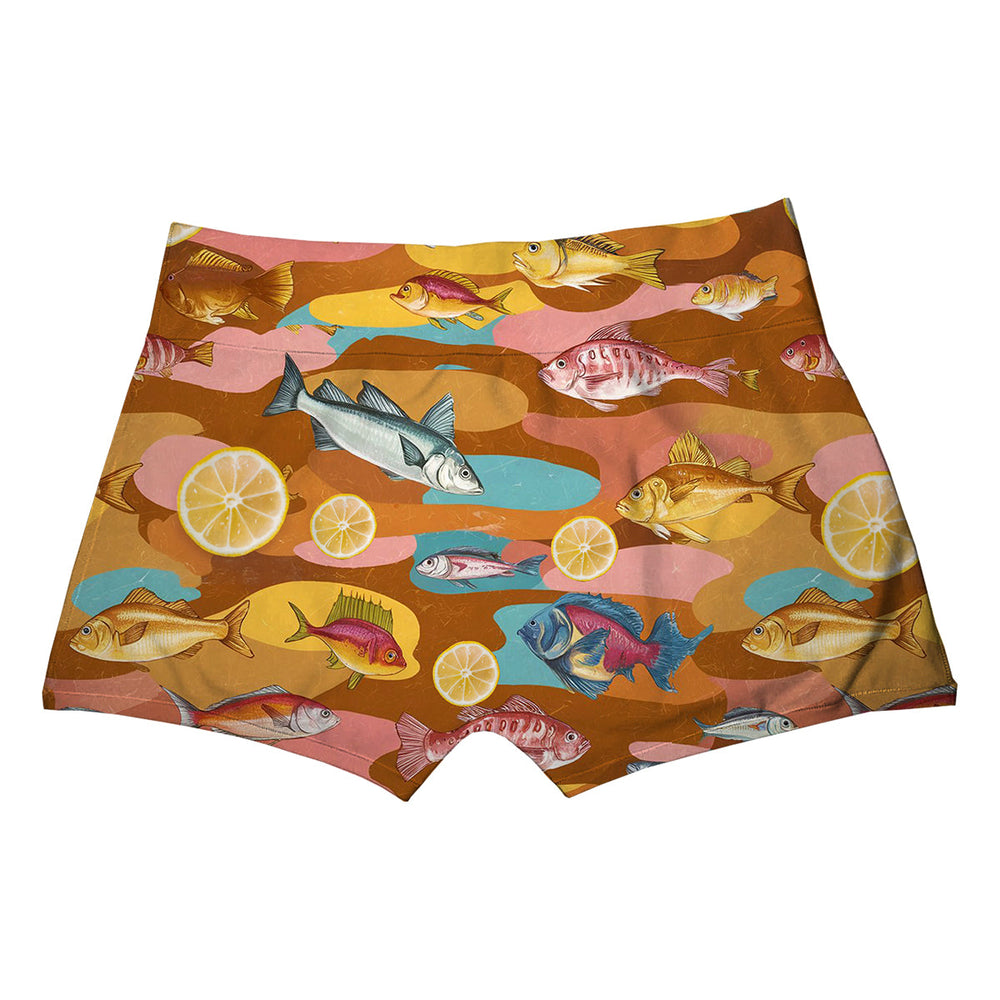 Lemon Fish Boxer Back