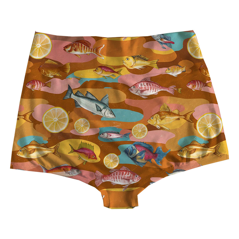 Lemon Fish Highwaist Back