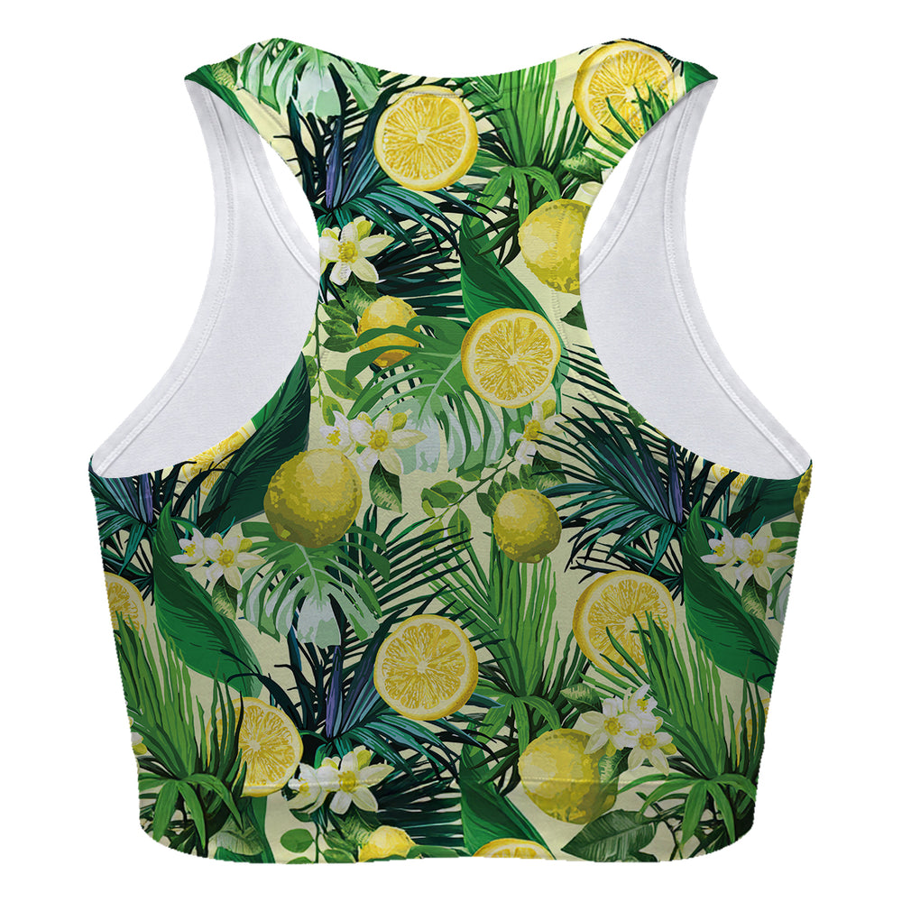 Lemon Juice Sport Bra Woman Underwear Beachwear Loungewear