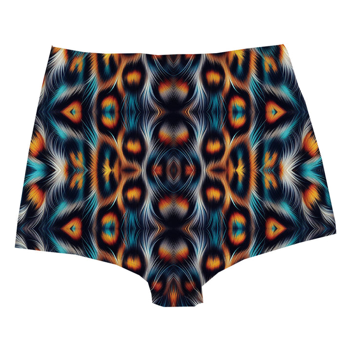 Leopard Dog Highwaist Woman Underwear Beachwear Loungewear