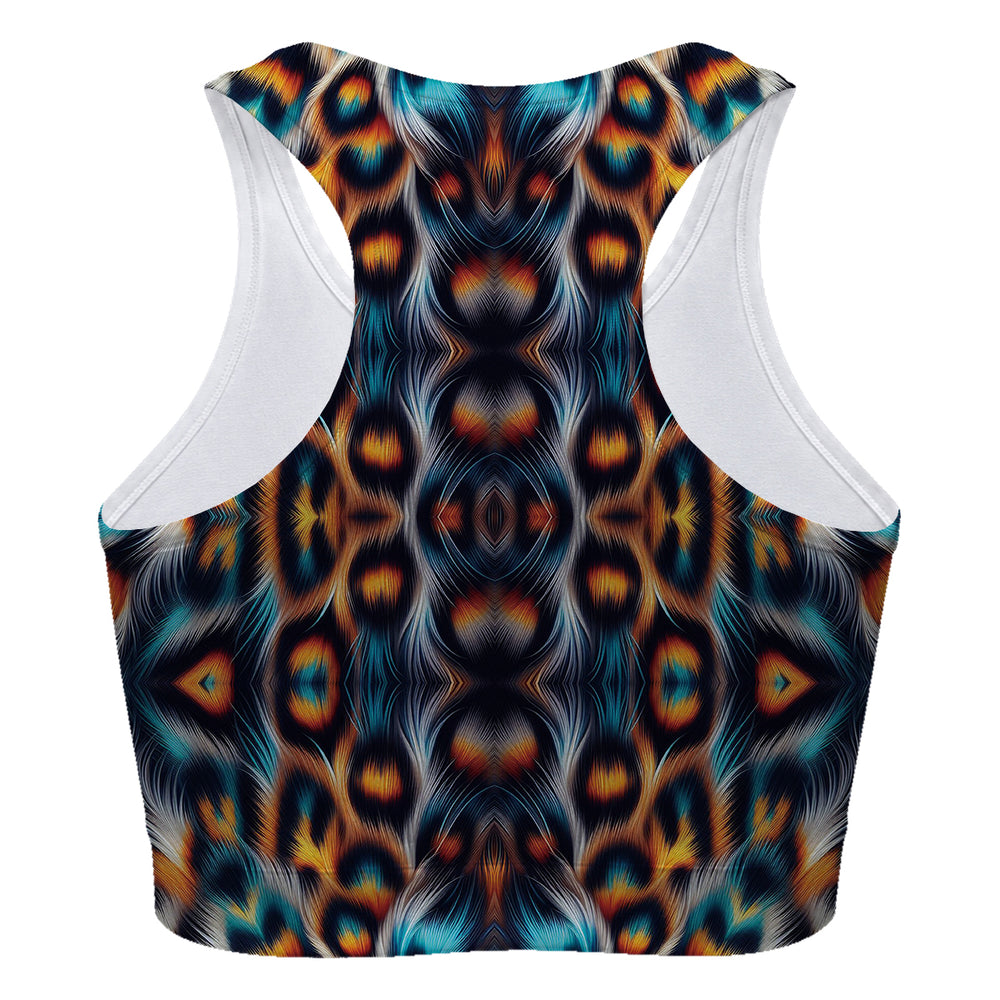 Leopard Dog Sport Bra Woman Underwear Beachwear Loungewear