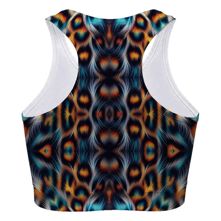 Leopard Dog Sport Bra Woman Underwear Beachwear Loungewear