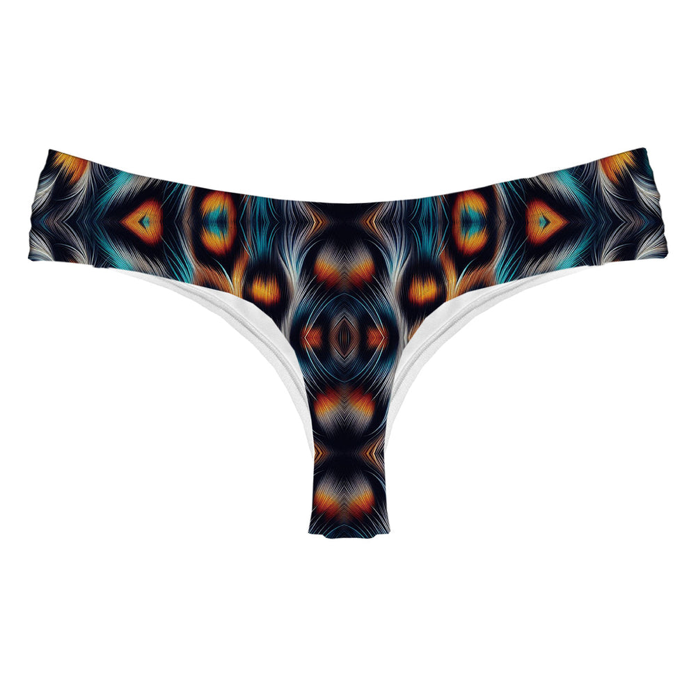 Leopard Dog String Woman Underwear Beachwear Loungewear