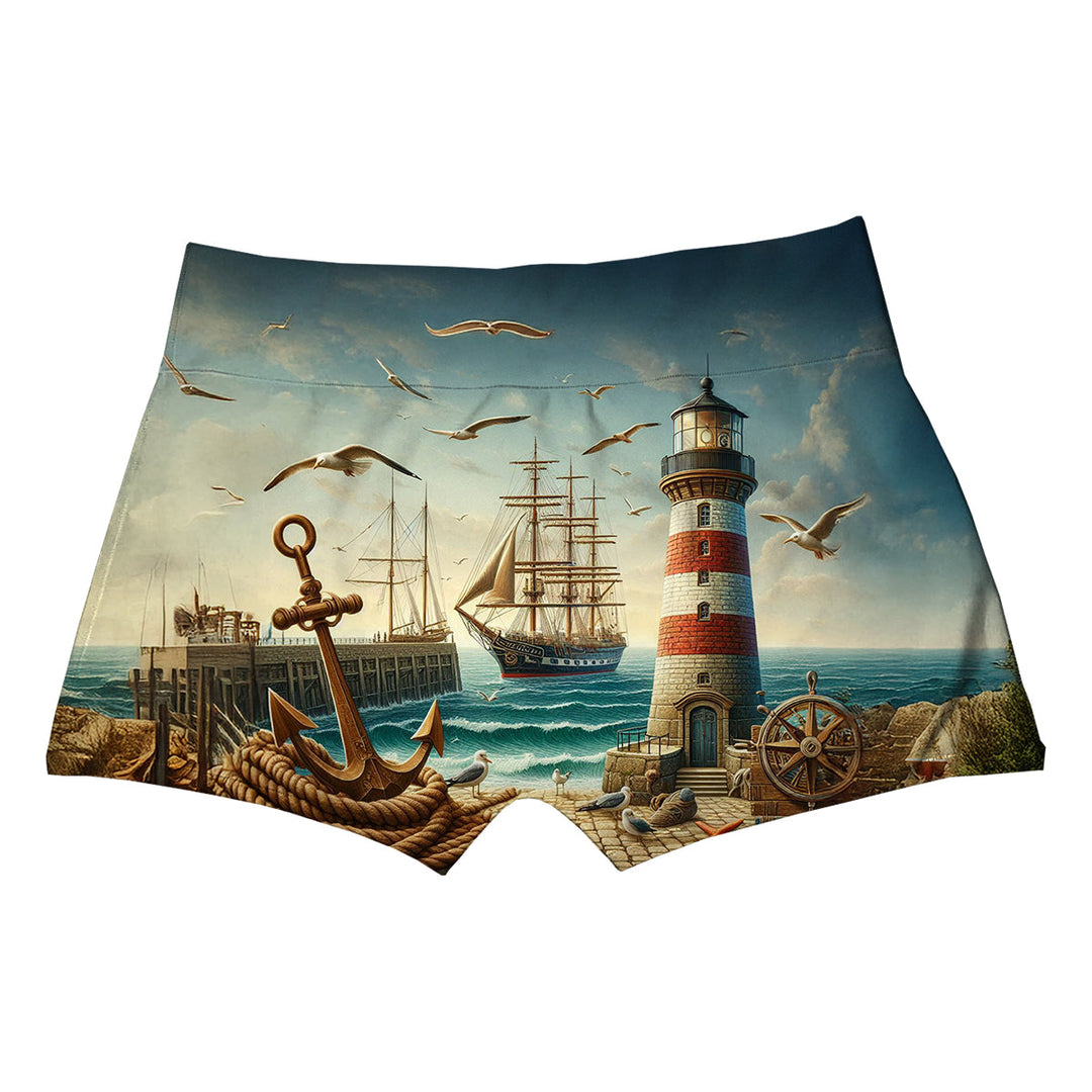 Light House Boxer Back