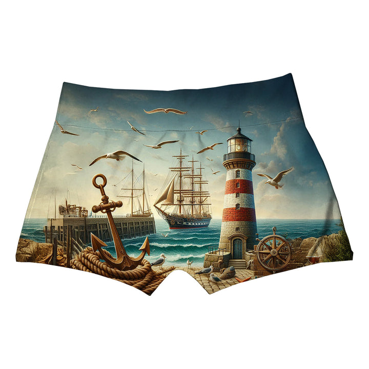 Light House Boxer Back