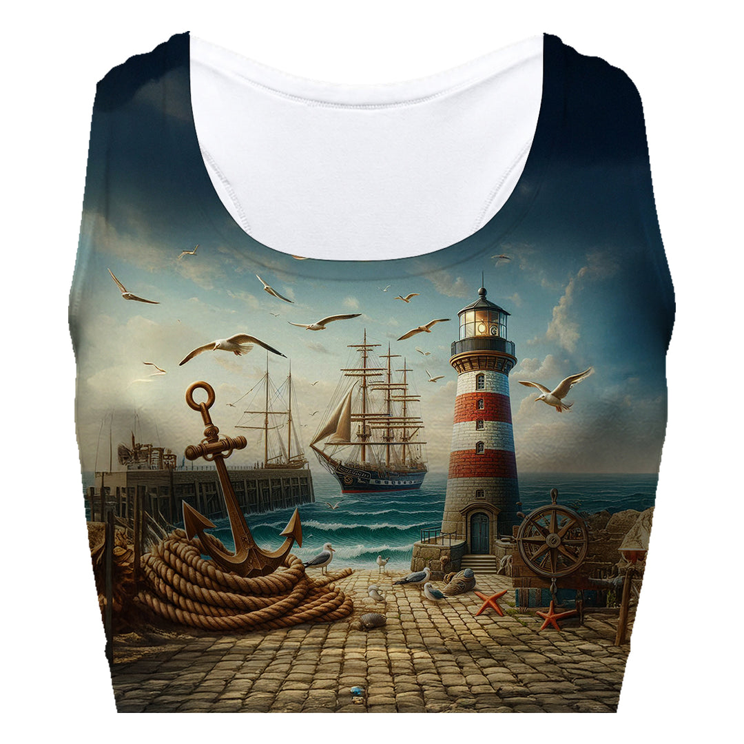 Light House Sport Bra Woman Underwear Beachwear Loungewear
