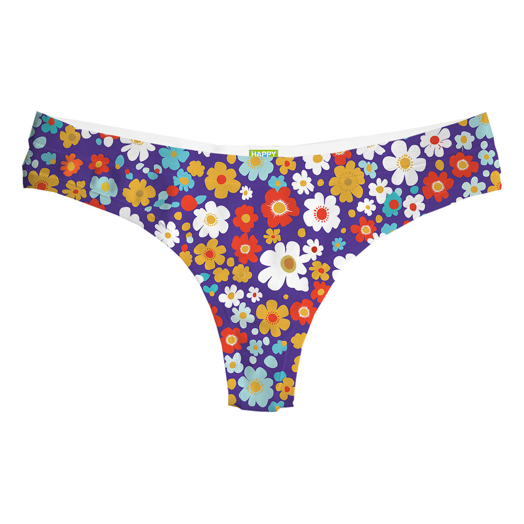Lila Daisy String Front