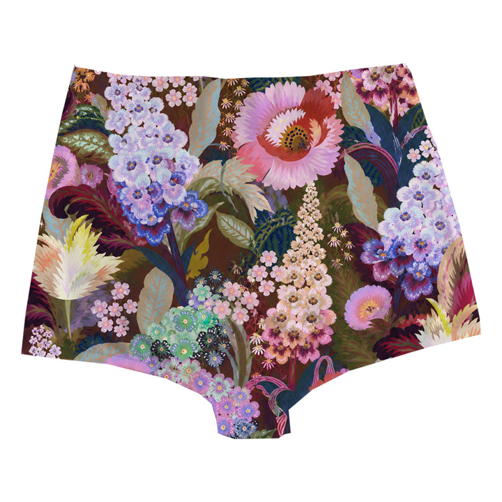 Lilacs Highwaist Woman Underwear Beachwear Loungewear