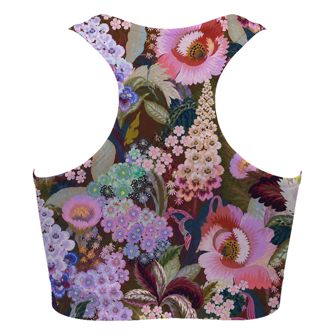 Lilacs Sport Bra Woman Underwear Beachwear Loungewear
