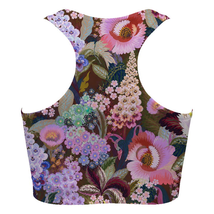 Lilacs Sport Bra Woman Underwear Beachwear Loungewear