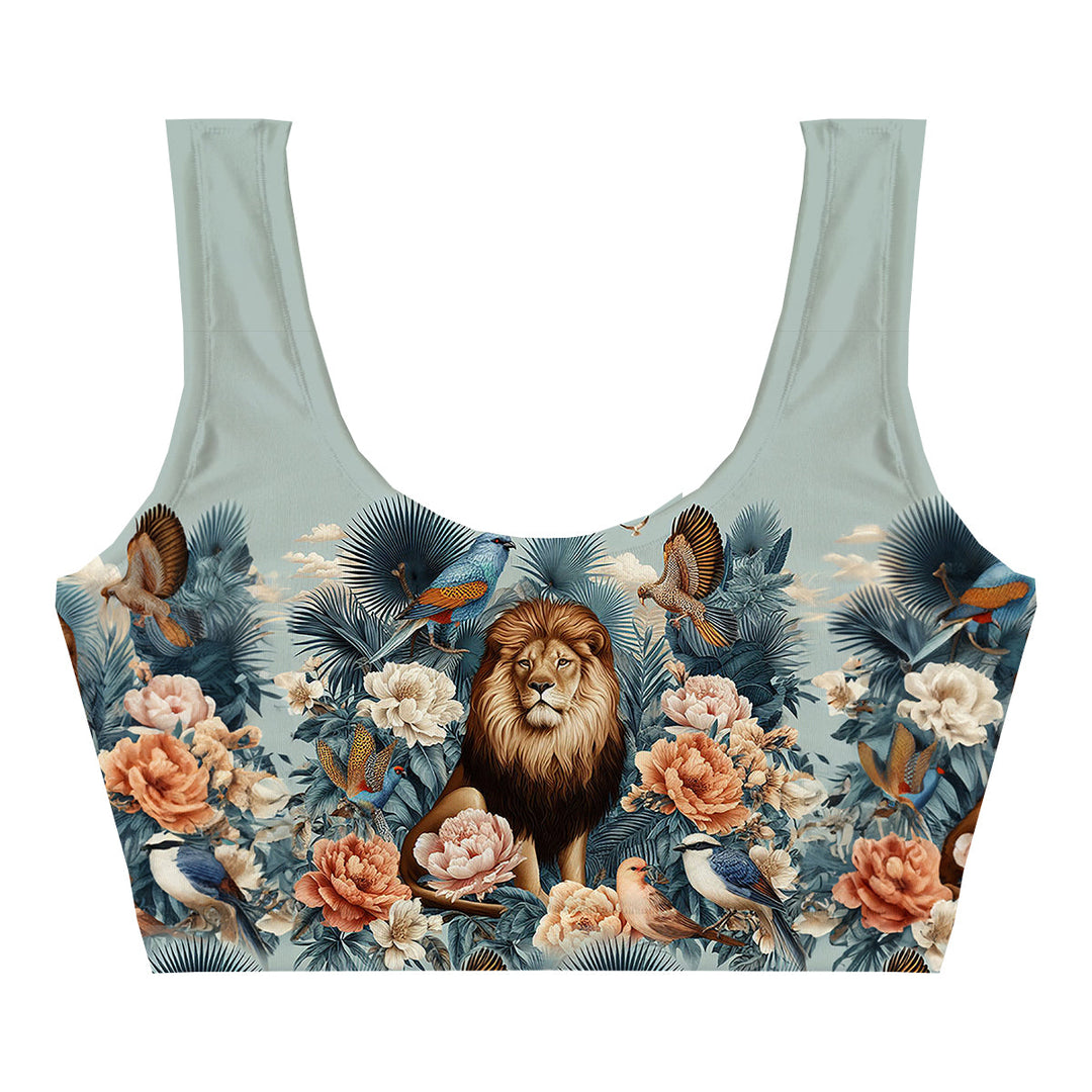 Lion King Crop Top Front