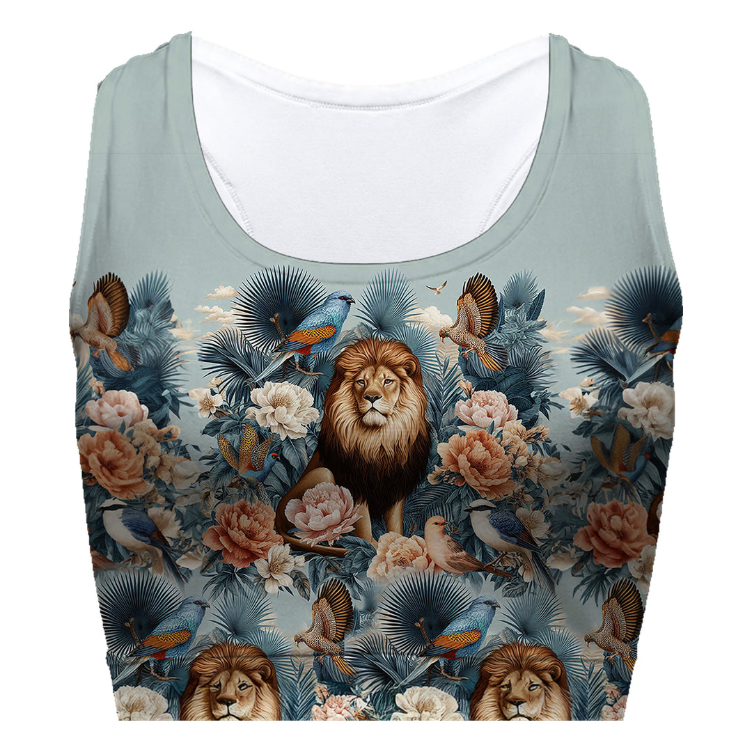 Lion King Sport Bra Woman Underwear Beachwear Loungewear