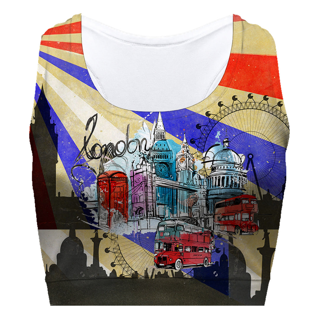 London Eye Sport Bra Woman Underwear Beachwear Loungewear
