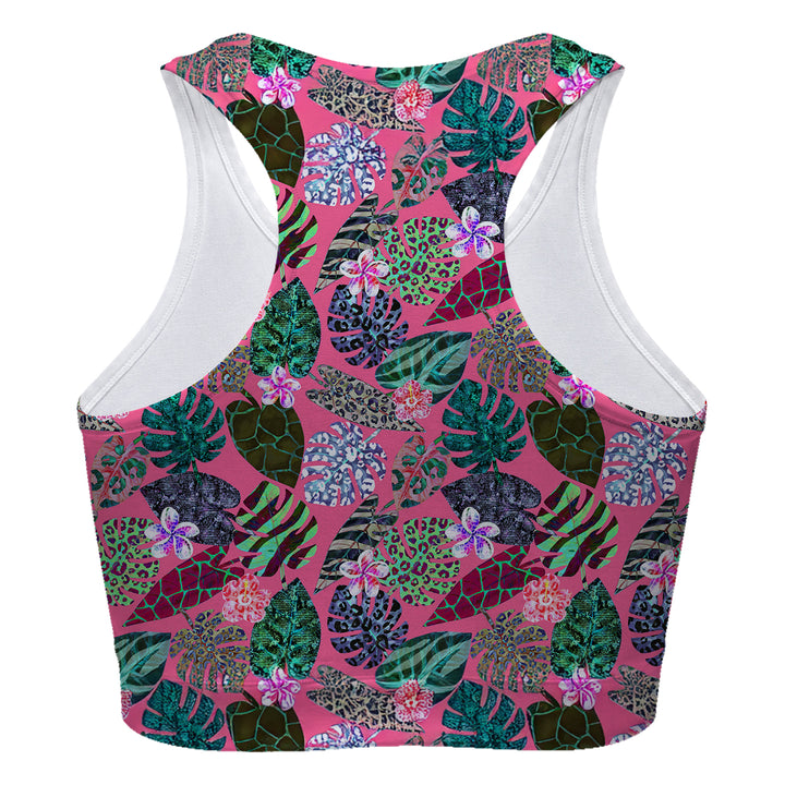 Lost In Leaves Sport Bra Woman Underwear Beachwear Loungewear