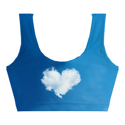 Love Cloud Crop Top Front