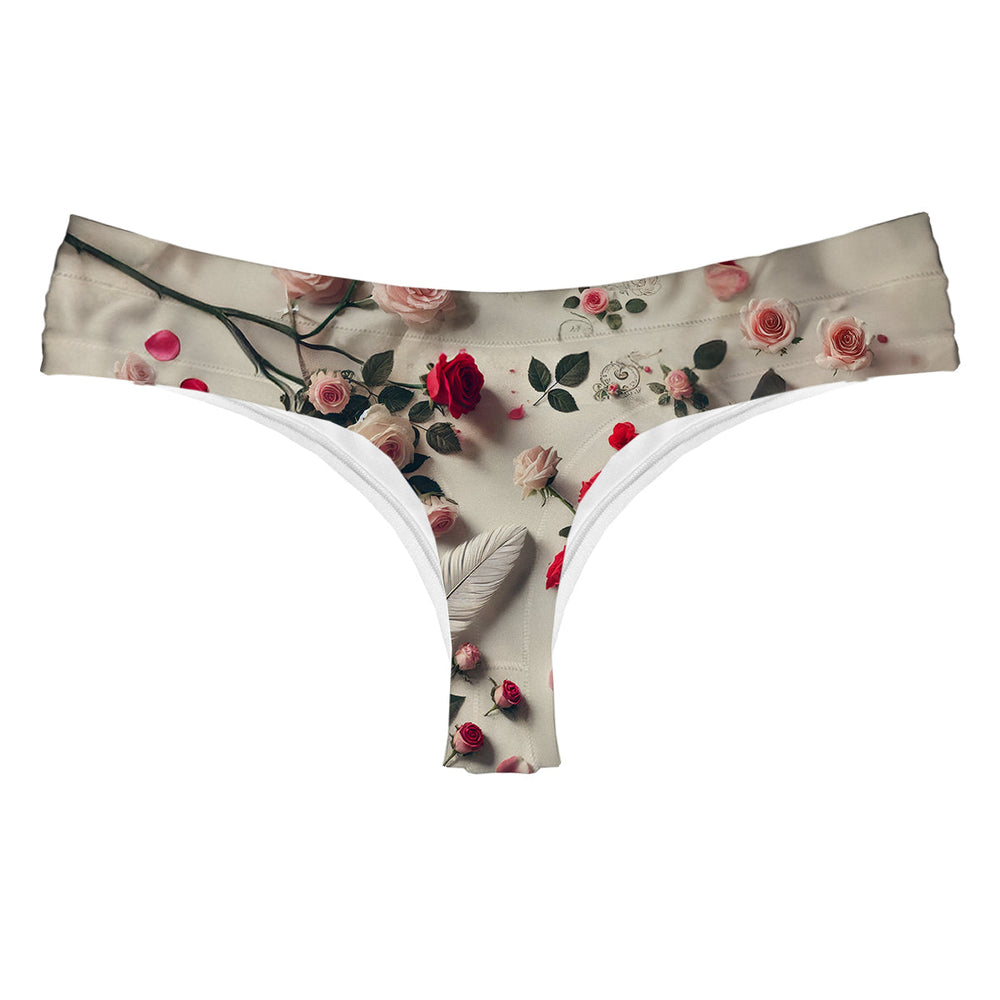 Love Note String Woman Underwear Beachwear Loungewear