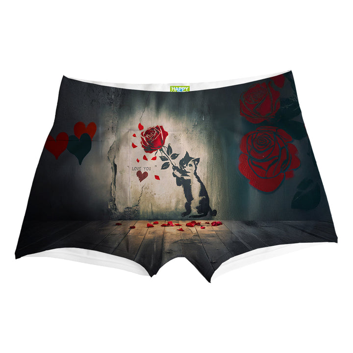 Love Rose Boxer Front