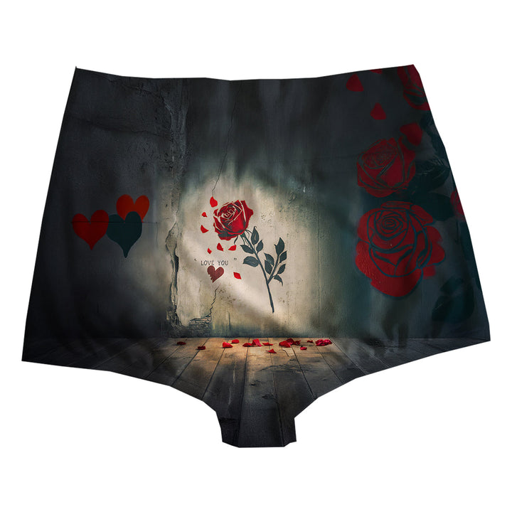 Love Rose Highwaist Back