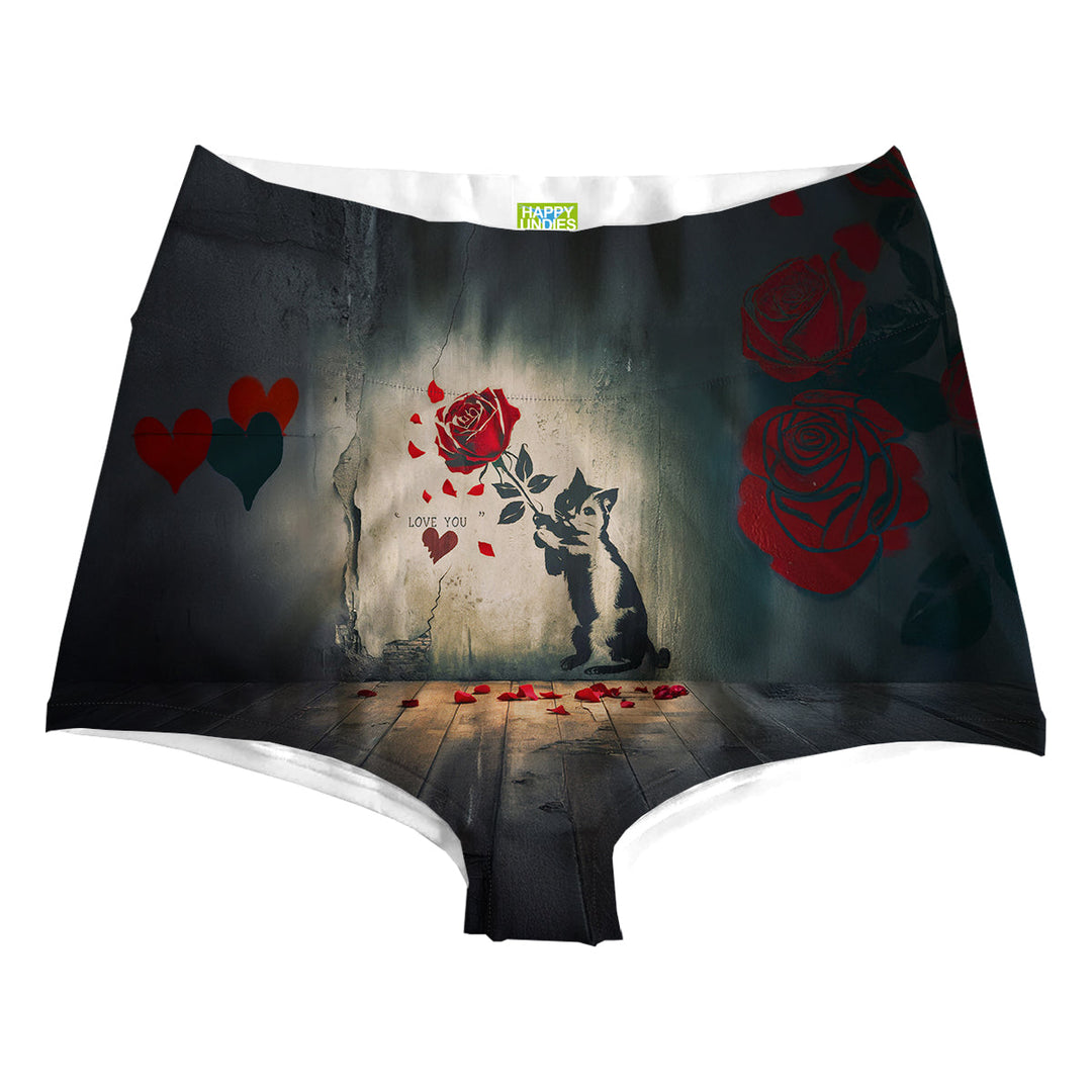 Love Rose Highwaist Front
