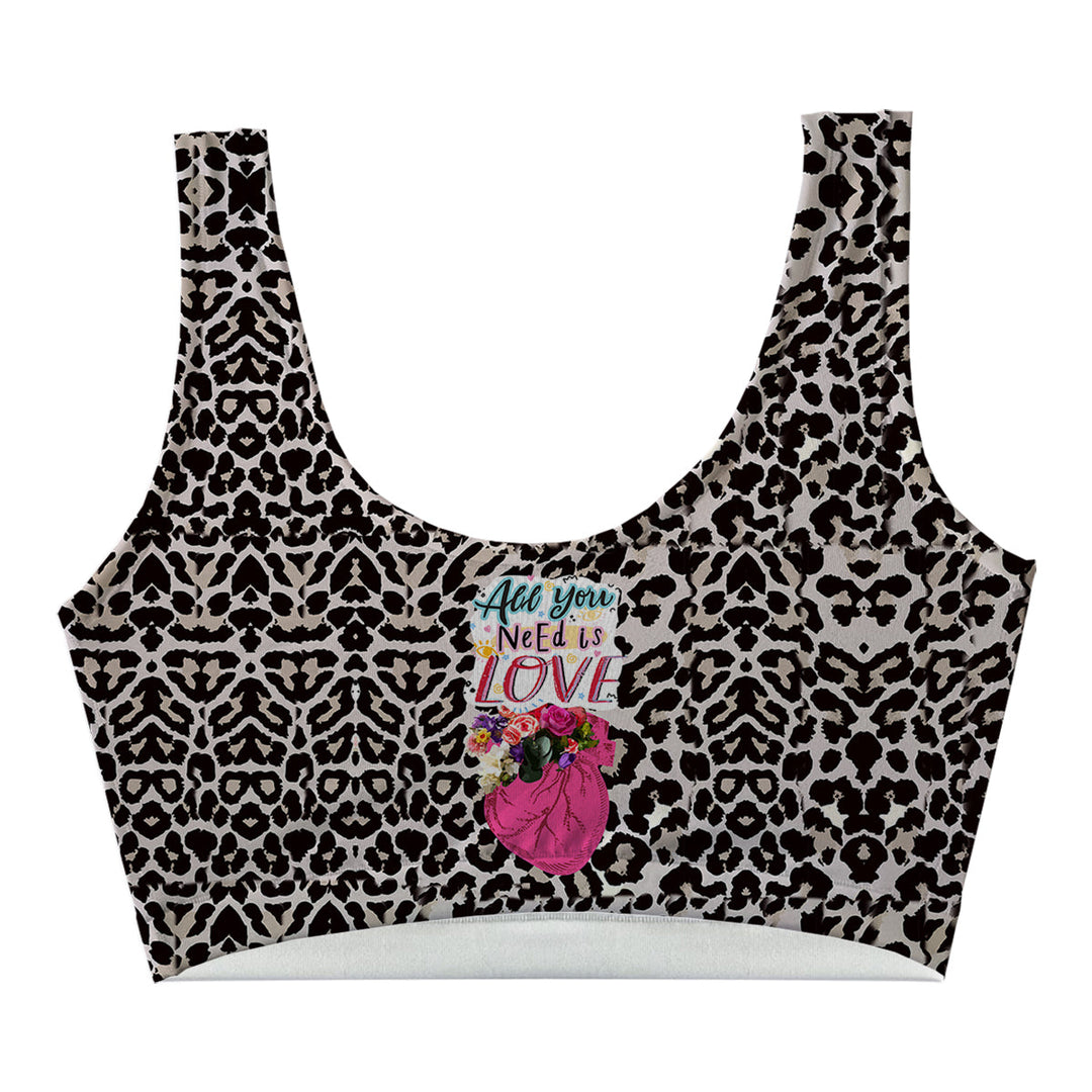 Love Wild Crop Top Front