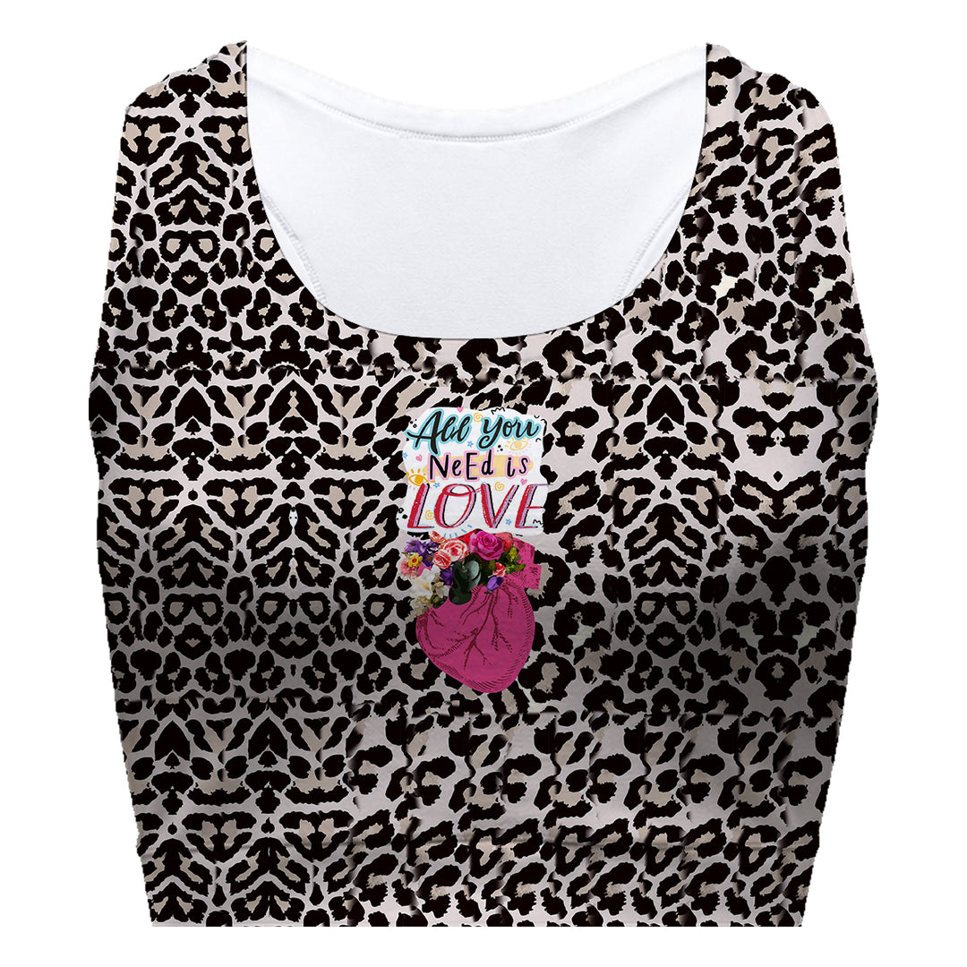 Love Wild Sport Bra Woman Underwear Beachwear Loungewear