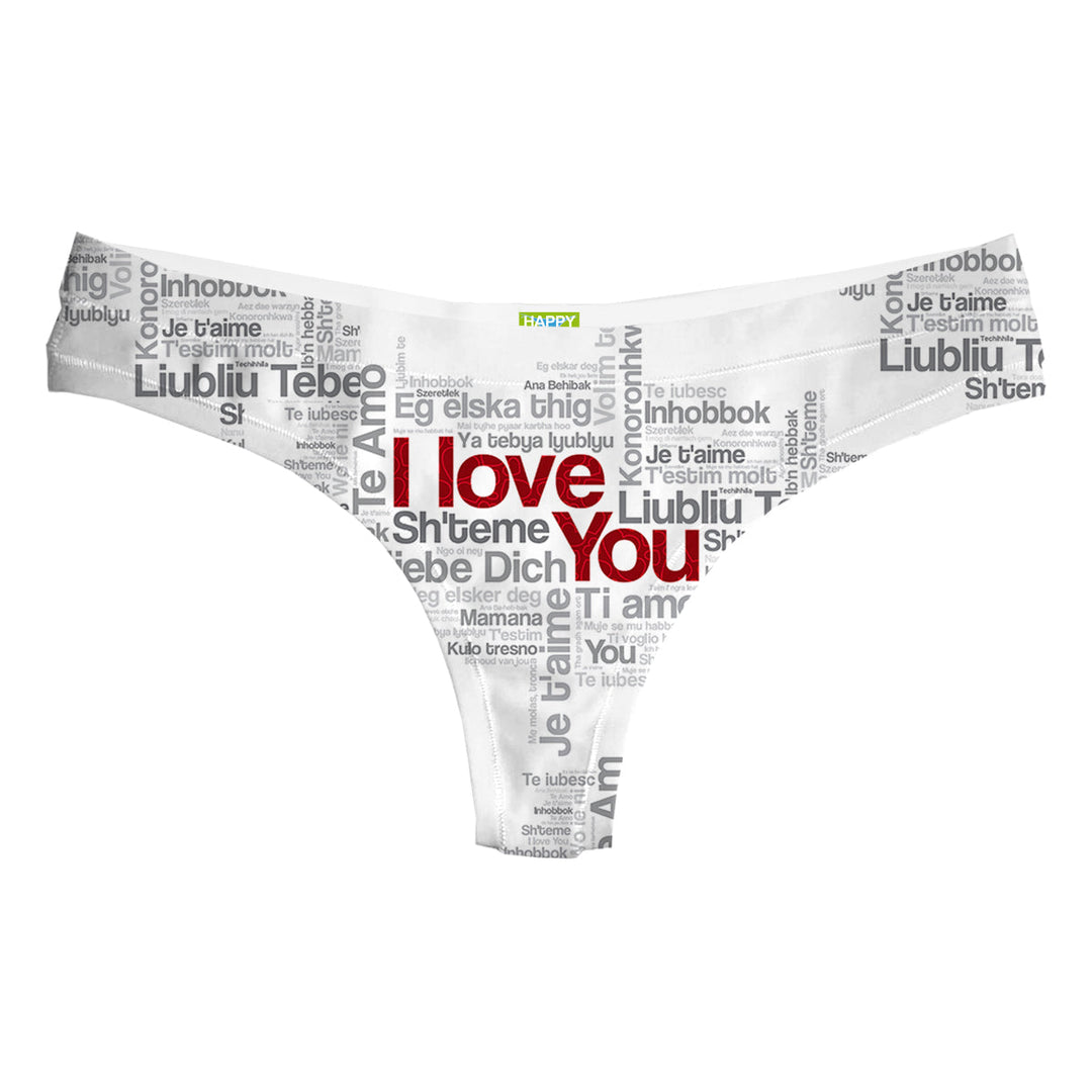 Love You Too String Front