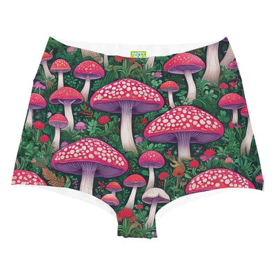 Magic Mushroom Highwaist Woman Underwear Beachwear Loungewear