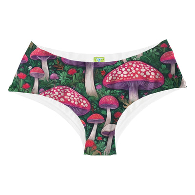 Magic Mushroom Hipster Woman Underwear Beachwear Loungewear