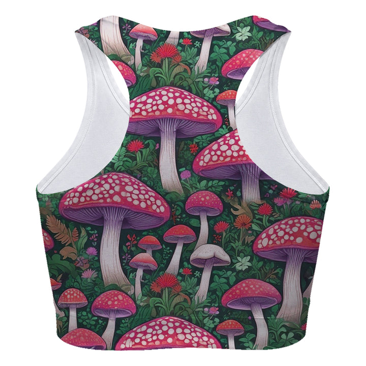 Magic Mushroom Sport Bra Woman Underwear Beachwear Loungewear